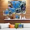 Designart - Fish in Coral Reef - Seascape Photography Canvas Art Print